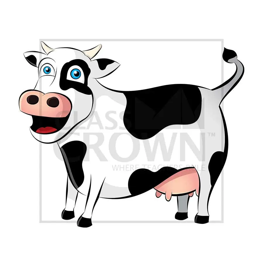 cows clipart black and white