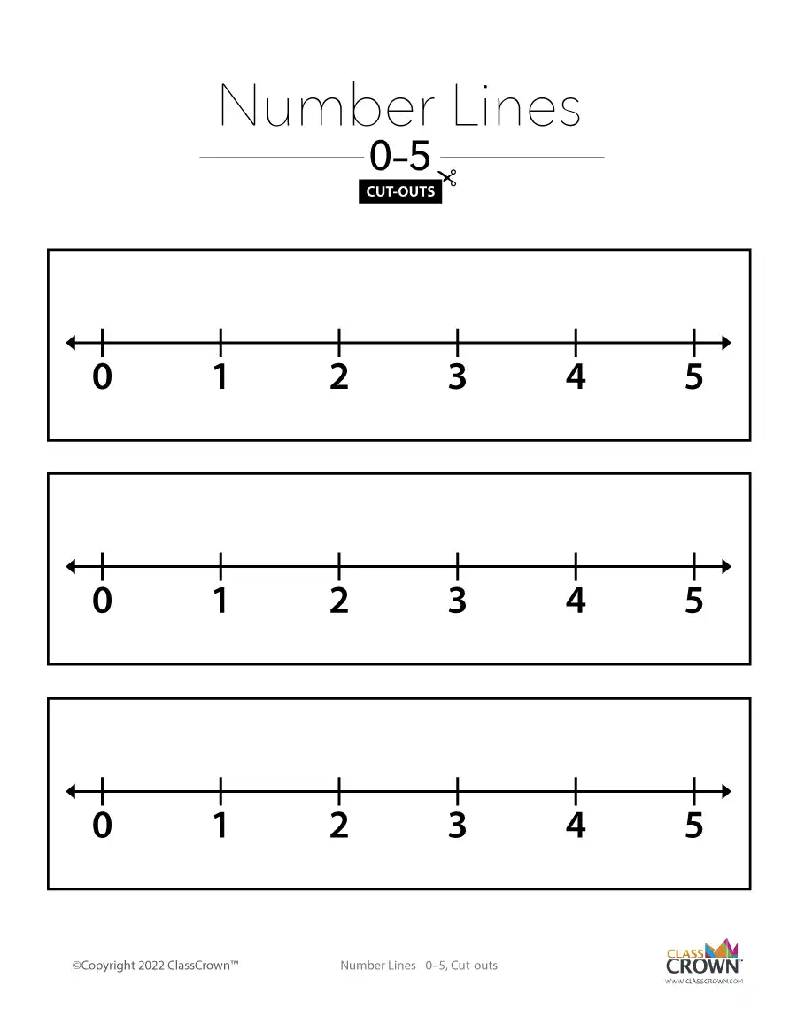 number-line-to-5-cut-out-chart-classcrown